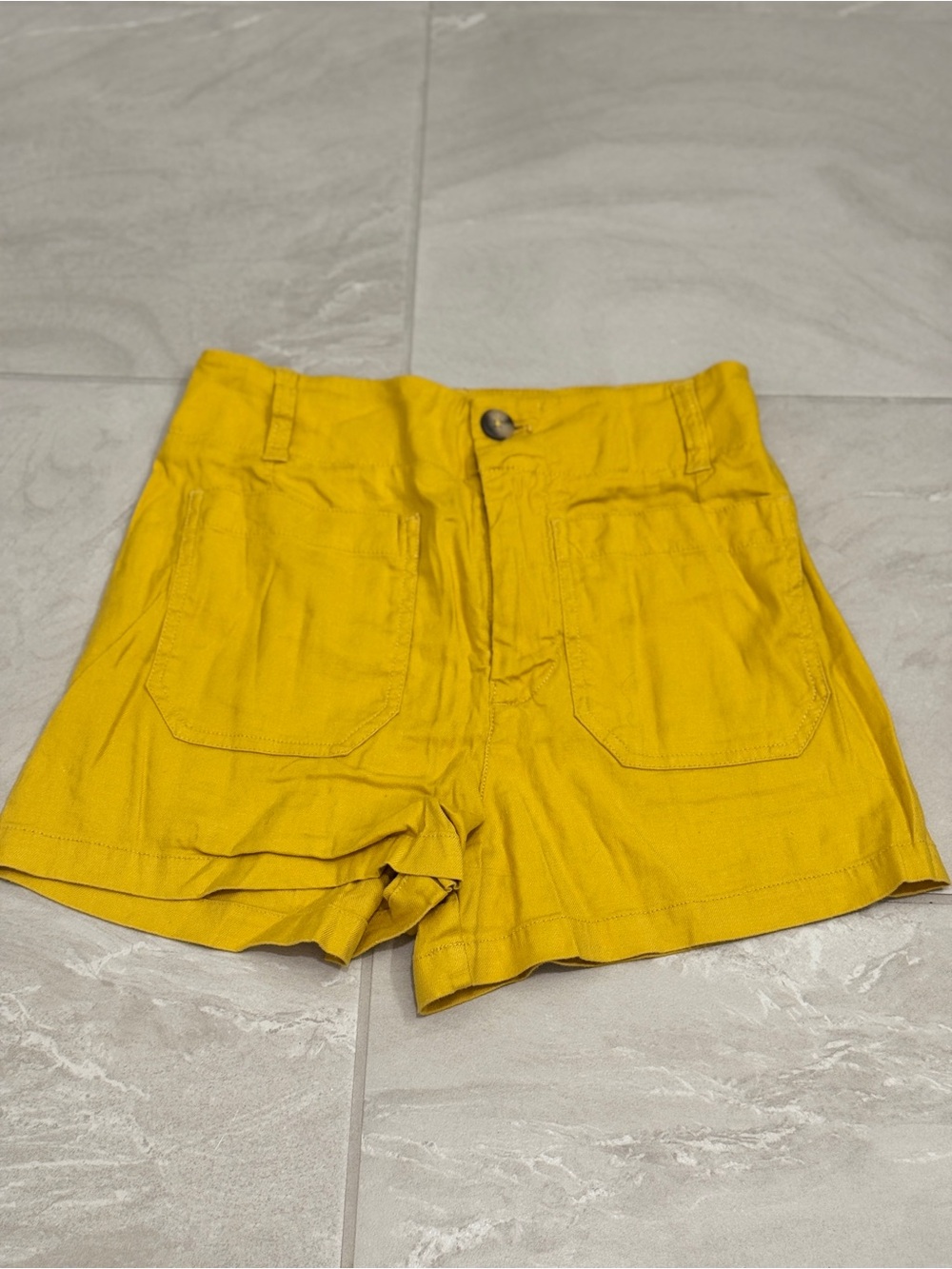 Anthropologie High-Waist Utility Shorts Boho Hippie Indie